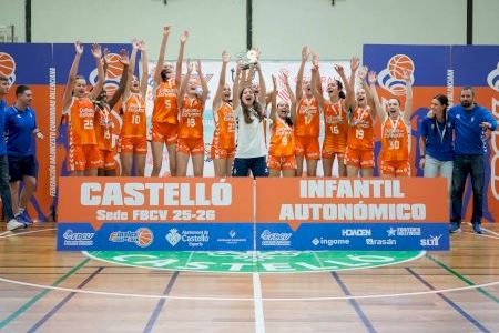 Valencia Basket y Fundación Valencia Bàsquet ganan en Infantil Autonómico