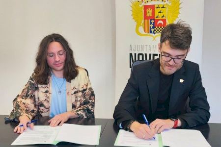 Novelda renueva el convenio de colaboración con el Consell de la Joventut