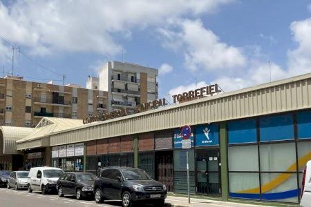 Las obras de mejora de la eficiencia energética del Mercado de Torrefiel comenzarán el próximo mes de junio