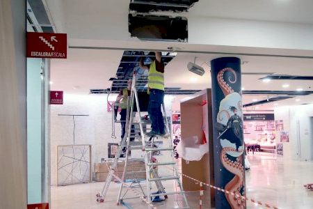 València destina 1,3 millones a la renovación de la climatización de la galería comercial del Mercado de Colón