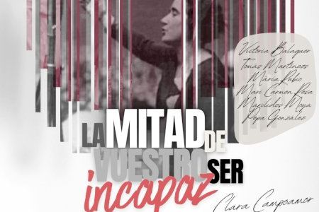 La obra “La mitad de vuestro ser incapaz” se representa en Petrer tras su paso por centros educativos de la Comunitat Valenciana