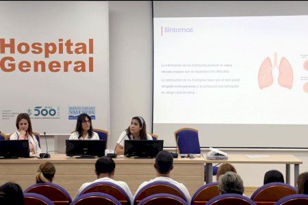El Hospital General de Valencia acerca a pacientes y cuidadores las claves para convivir con el asma en su Día Mundial