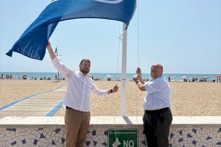 La Pobla de Farnals revalida sus dos banderas azules y consolida su modelo de playa sostenible