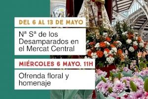 El Mercat Central ret homenatge a la Verge dels Desemparats - (foto 3)
