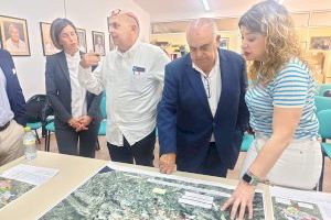 Callosa d’en Sarrià refuerza junto a la Generalitat el impulso al níspero y a las infraestructuras hídricas del municipio