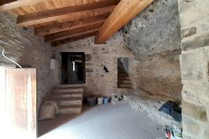 Recta final de las actuaciones de mejora en Morella la Vella - (foto 2)
