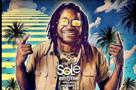 El jamaicano Skarra Mucci da ‘vibra’ al atardecer de la playa  del Gurugú en una nueva cita del Solé Rototom Beach
