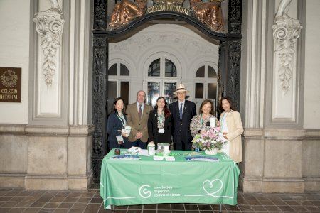 El Colegio Notarial de Valencia recauda fondos para luchar contra el cáncer