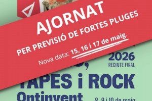 Ontinyent ajorna la Fira de Tendes, Tapes i Rock al proper cap de setmana per la previsió de pluja - (foto 2)