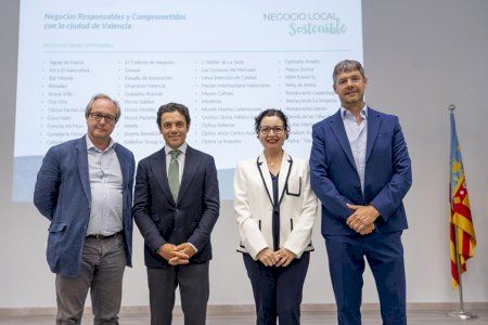 Más de 60 comercios y establecimientos de Valencia, reconocidos por su compromiso con la sostenibilidad y la eficiencia energética
