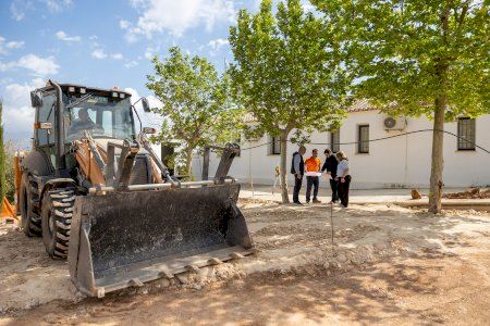 Avanzan las obras de mejora del CEA Carabineros en l’Alfàs del Pi financiadas con fondos europeos