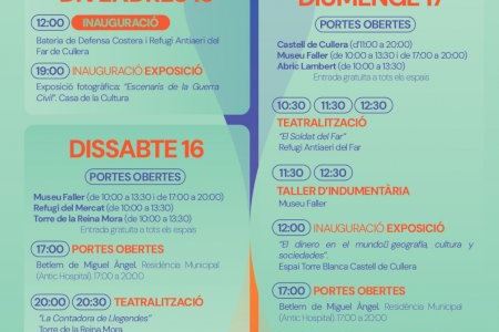 Puertas abiertas, rutas teatralizadas y cuatro exposiciones protagonizan el Día Internacional de los Museos en Cullera