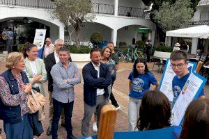 Estudiants alteans i holandesos participen activament en la celebració del Dia d'Europa  a Altea - (foto 3)