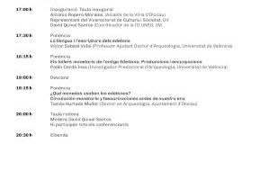 Olocau acoge su tercera Universidad de Primavera con la jornada ‘De ploms i monedes. Epigrafia i numismàtica ibèrica’ - (foto 4)