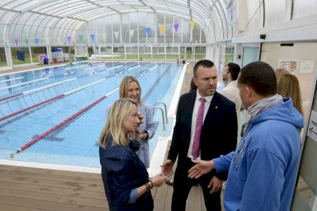 La Diputación financia la climatizadora de la piscina municipal de Puçol