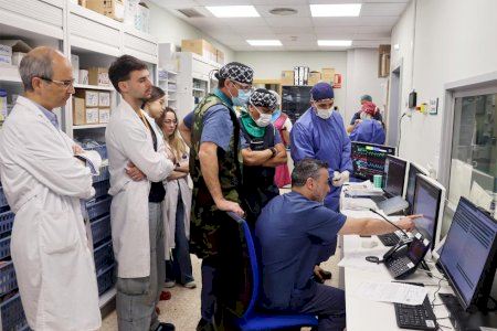 El Hospital General de Valencia incorpora una técnica innovadora que reduce la reaparición de los hematomas subdurales crónicos