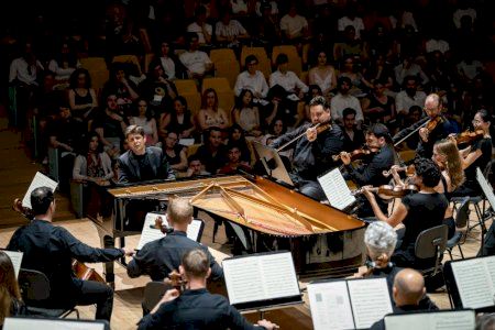 La Orquestra de la Comunitat Valenciana y Javier Perianes graban los conciertos para piano de Beethoven