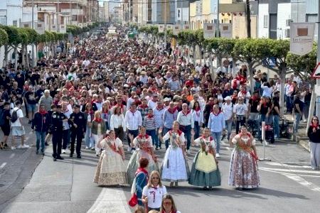 Almassora se vuelca con Santa Quitèria en una romería de emoción, tradición y devoción