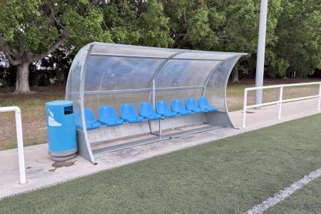 Burriana renueva el equipamiento del complejo Llombai dentro de su plan de choque para las instalaciones deportivas