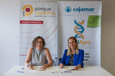 El Parque Científico de la UMH y Cajamar colaboran para fomentar el ecosistema emprendedor e innovador de la provincia
