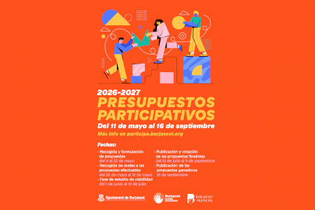 Burjassot abre el proceso de Presupuestos Participativos 2026-2027 el lunes 11 de mayo