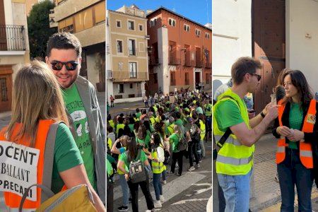 Compromís per Ontinyent llevará al pleno una moción para defender las reivindicaciones de la huelga educativa