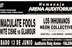 La sala Auditorio Roig Arena acogerá el 13 de junio el homenaje al mítico espacio Arena Auditorium