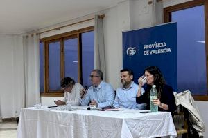 El PP de la Safor celebra un encuentro para coordinar su estrategia política y organizativa en la comarca