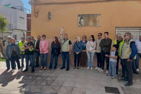 Benifaió recordó el pasado fin de semana la figura del piloto Francisco González