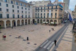Alacant impulsa la peatonalització definitiva de la plaça de l’Ajuntament amb nous estudis de mobilitat