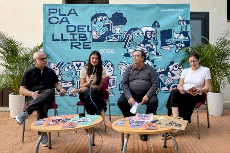 Gandia consolida la Plaça del Llibre como un gran espacio cultural compartido centrado en la “Lectura paraa la recuperación”