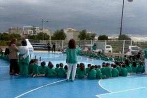 Escolares de Sueca participan en una actividad de la Guardia Civil sobre hábitos saludables y seguridad - (foto 3)