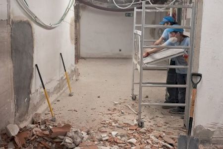 Burriana acondicionará el sótano de Servicios Sociales para nuevos vestuarios