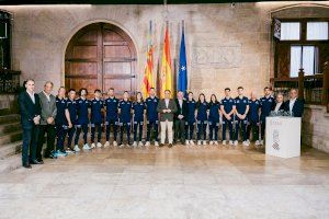 El president de la Generalitat recibe a nuestra selección