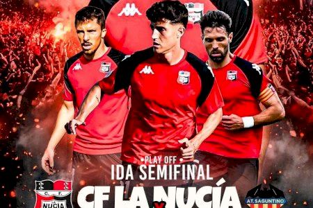 El CF La Nucía inicia el playoff de ascenso este domingo en el Estadi Olímpic El CF La Nucía inicia el playoff de ascenso este domingo en el Estadi Olímpic