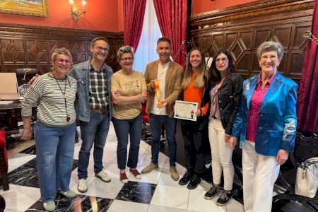 La Concejalía de Deportes brinda un reconocimiento a la atleta suecana Lucía Gil Vidagany