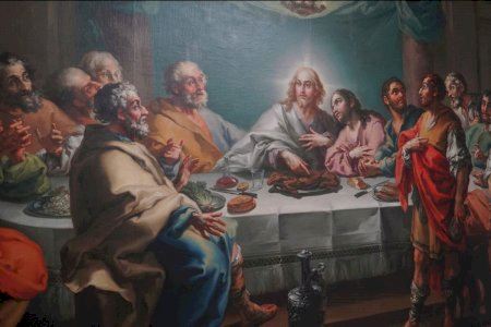 El «Sant Sopar» de Vicent López regresa al Museo de Bellas Artes de Xàtiva tras una exitosa restauración