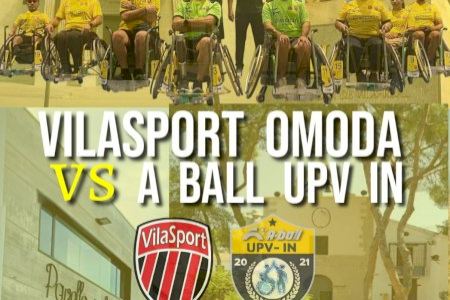 UPV IN y VILASPORT disputan la Copa Ciutat de Vila-Real de fútbol en silla de ruedas
