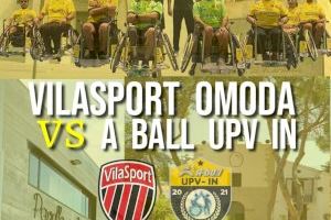 UPV IN y VILASPORT disputan la Copa Ciutat de Vila-Real de fútbol en silla de ruedas
