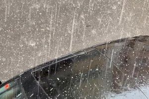 Una rápida granizada cae sobre Burriana solo una semana después de la última - (foto 2)