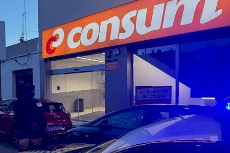 Persecución en Almassora tras un robo con violencia en un establecimiento