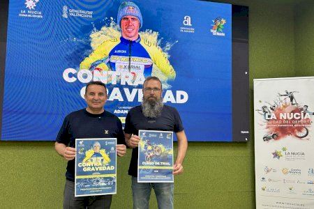 El ex piloto 6 veces campeón del mundo de trial, Adam Raga, presenta su documental 'Contra la Gravedad' en La Nucía El ex piloto 6 veces campeón del mundo de trial, Adam Raga, presenta su documental 'Contra la Gravedad' en La Nucía
