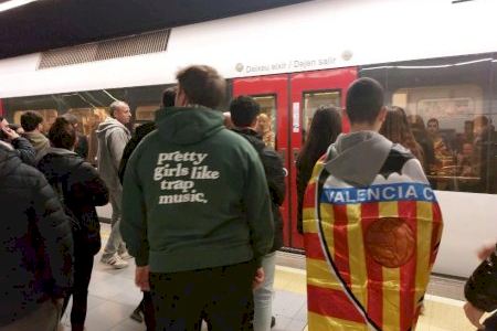 Metrovalencia facilita el dissabte l’accés a Mestalla pel partit de Lliga entre València CF i FC Barcelona Metrovalencia facilita el dissabte l’accés a Mestalla pel partit de Lliga entre València CF i FC Barcelona