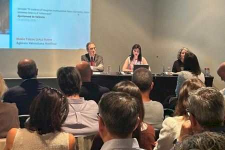 El Ayuntamiento de València consolida su compromiso para blindar la gestión pública frente al fraude