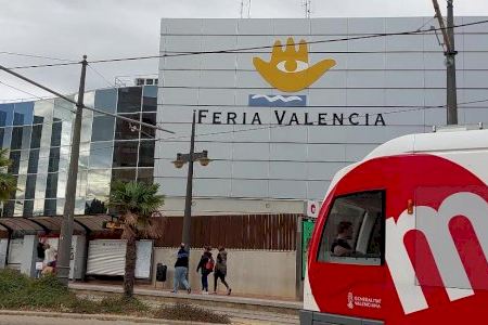 Metrovalencia oferix servicis especials de tramvia per a acudir als quatre certàmens que es donen cita esta setmana en Fira València Metrovalencia oferix servicis especials de tramvia per a acudir als quatre certàmens que es donen cita esta setmana en Fira València
