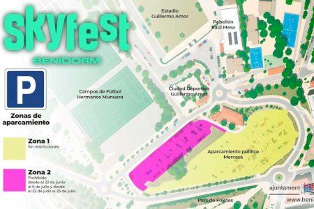 La actividad del Skyfest no afectará al parking de residentes de Mercasa ni al mercadillo de Foietes La actividad del Skyfest no afectará al parking de residentes de Mercasa ni al mercadillo de Foietes