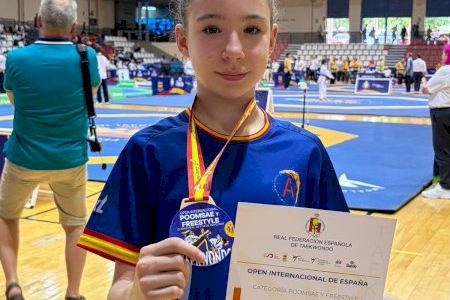 La taekwondista burjassotense Claudia Castiblanque, tercera de España en el Open Internacional de España de Poomsae La taekwondista burjassotense Claudia Castiblanque, tercera de España en el Open Internacional de España de Poomsae