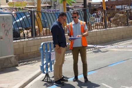 Benidorm inicia l’obra de construcció d’una nova zona d’ombres al carrer Periodista Emilio Romero Benidorm inicia l’obra de construcció d’una nova zona d’ombres al carrer Periodista Emilio Romero