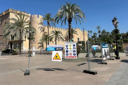 Comienzan las obras de remodelación de la Plaza del Congreso Eucarístico