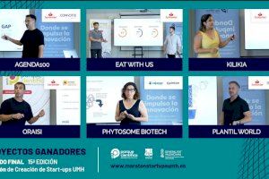 Els guanyadors de la 15a Marató de Creació de Start-ups UMH es reparteixen prop de 40.000 euros i altres premis especials Els guanyadors de la 15a Marató de Creació de Start-ups UMH es reparteixen prop de 40.000 euros i altres premis especials